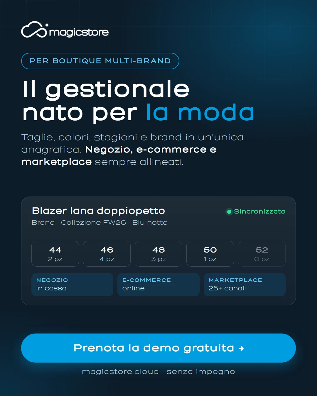 Sidebar - Il gestionale nato per la moda